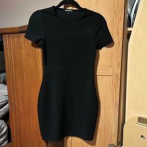 Express Bodycon Black Dress
